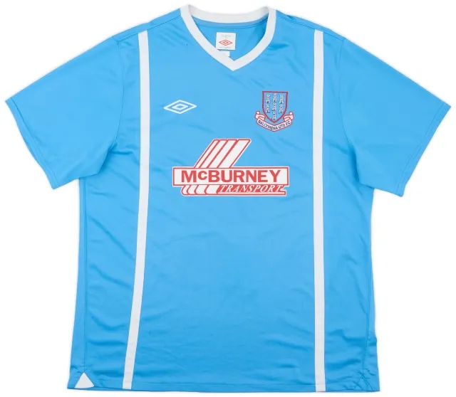 Umbro 2011-12 Ballymena Home Shirt - 6/10 - (L)