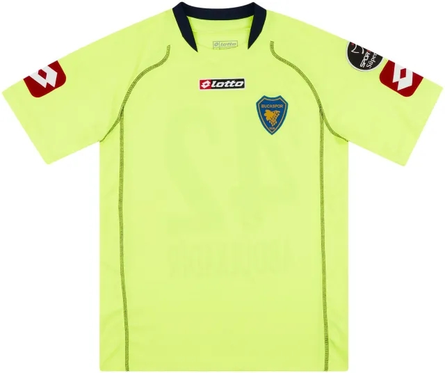 Lotto 2010-11 Bucaspor Match Issue Signed Third Shirt Abdulkadir #42