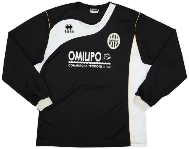 Errea 2010-11 Castel d'Ario Home L/S Shirt #2 - 8/10 - (L)