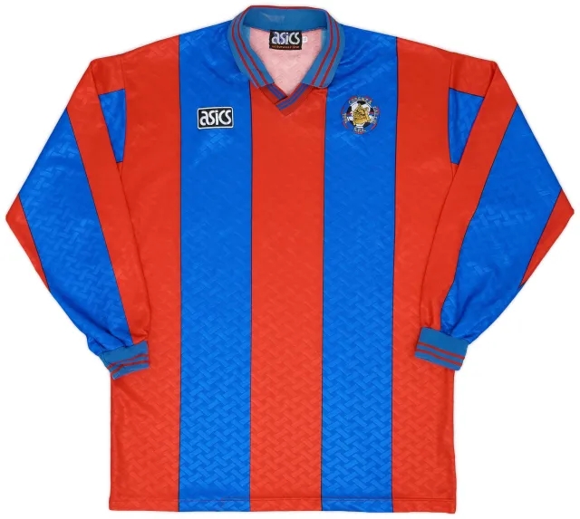 Asics 1992-93 Cosenza Home L/S Shirt - 7/10 - (XL)