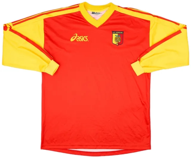 2007-08 Catanzaro Asics Training L/S Shirt - 9/10 - (XXL)