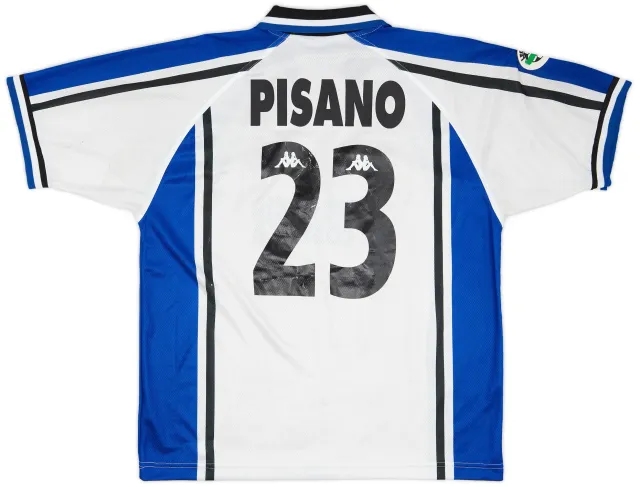 Kappa 1998-99 Cosenza Match Issue Away Shirt Pisano #23