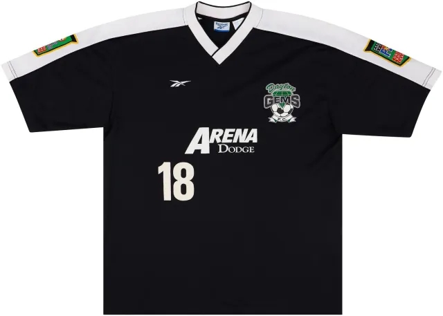 Reebok 2000 Dayton Gems Match Issue Home Shirt #18