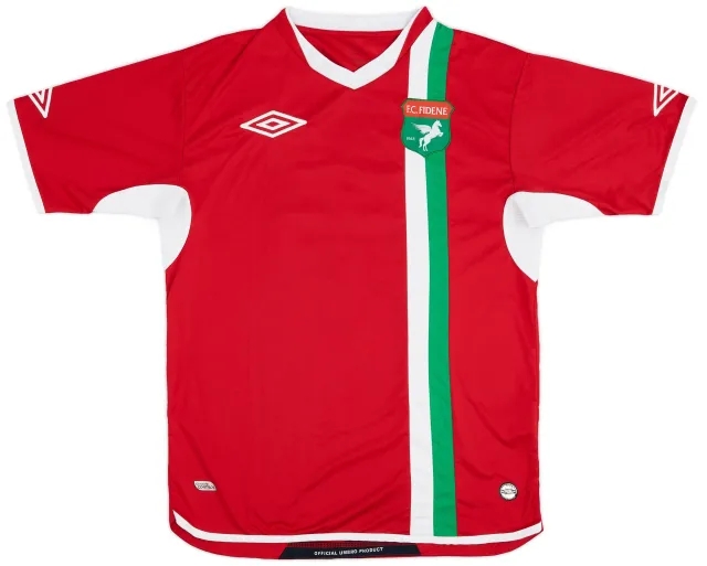 Umbro 2000s Fidene Home Shirt #9 - 8/10 - (L)