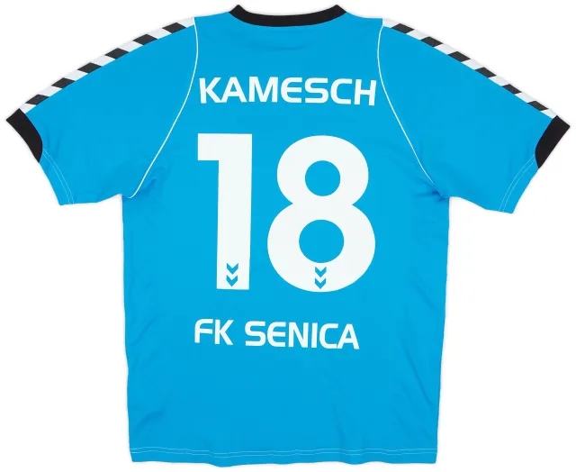 Hummel 2013-14 FK Senica Match Issue GK Shirt Kamesch #18