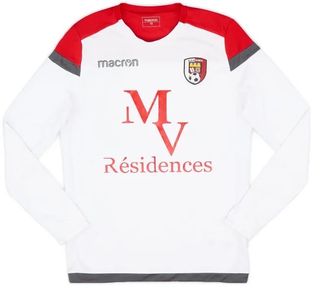 Macron 2010s US Gieres Home L/S Shirt #11 - 7/10 - (M)