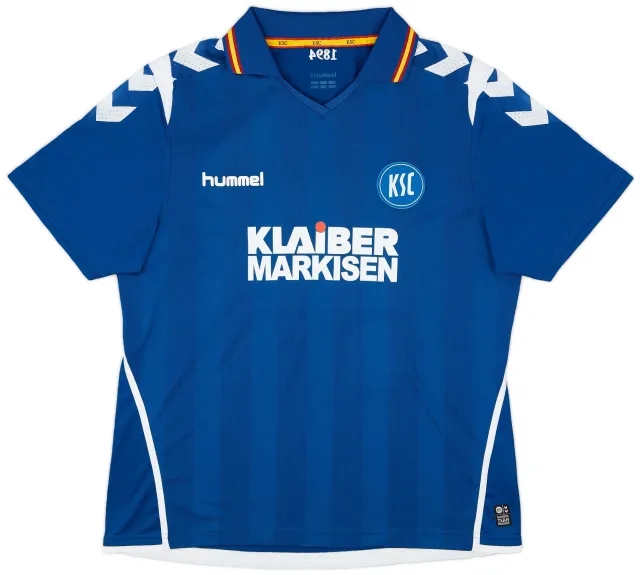 Hummel 2012-13 Karslruhe Home Shirt - 9/10 - (XL)