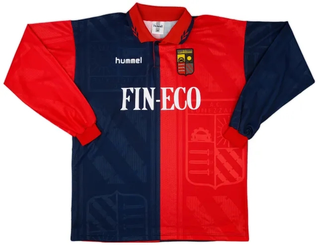 Hummel 1997-98 AC Lumezzane Home L/S Shirt - 9/10 - (XL)