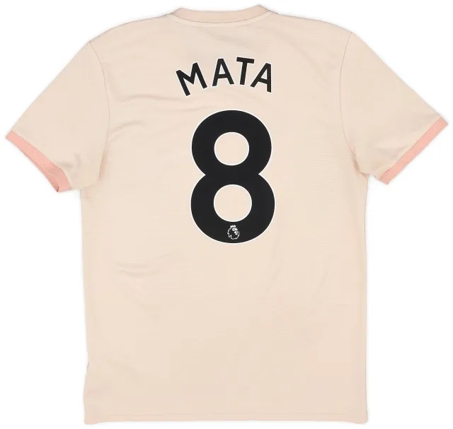 adidas 2018-19 Manchester United Away Shirt Mata #8 - 5/10 - (M)