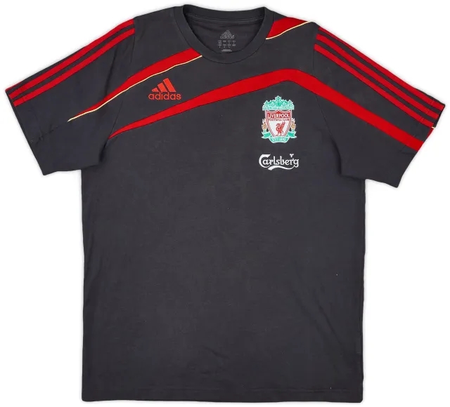 2009-10 Liverpool adidas Training Shirt - 8/10 - (M)