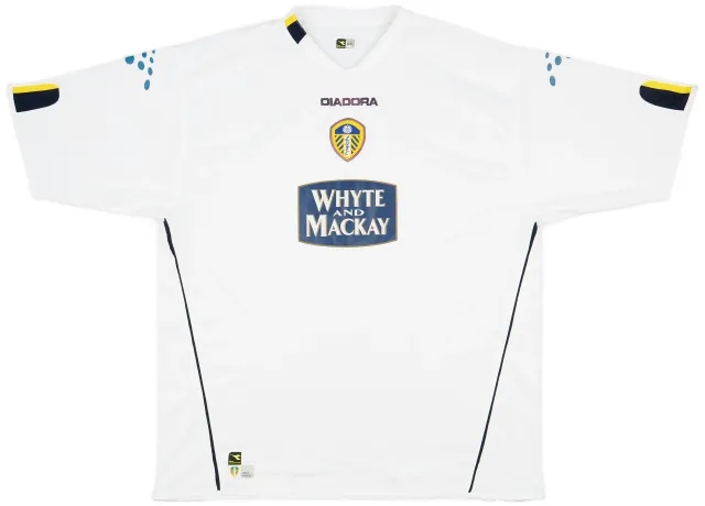 Diadora 2004-05 Leeds United Home Shirt - 5/10 - (XXL)