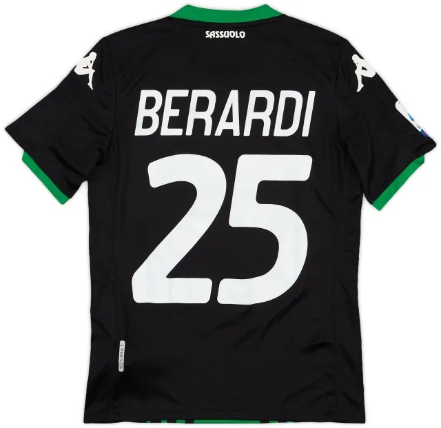 Kappa 2019-20 Sassuolo Authentic Home Shirt Berardi #25 - 6/10 - (S)