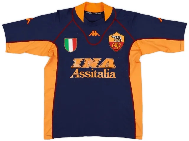 Kappa 2001-02 Roma Third Shirt - 5/10 - (M)