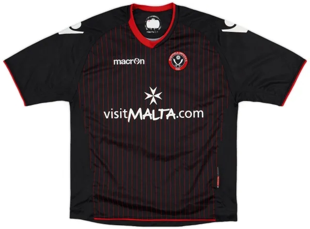 Macron 2010-11 Sheffield United Away Shirt - 8/10 - (M)