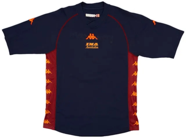 2001-02 Roma Kappa Training Shirt - 5/10 - (XXL)