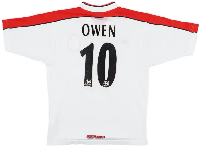 Reebok 1998-99 Liverpool Away Shirt Owen #10 - 9/10 - (S)