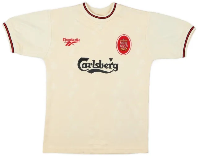 Reebok 1996-97 Liverpool Away Shirt - 8/10 - (Y)