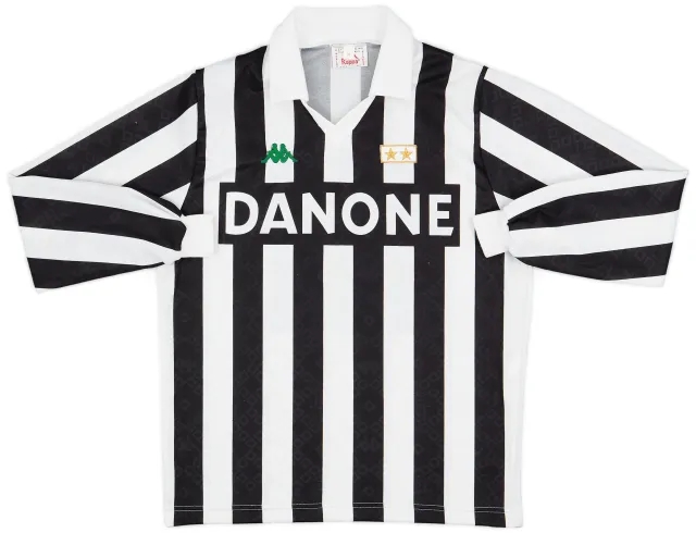 Kappa 1992-94 Juventus Home L/S Shirt - 8/10 - (M)