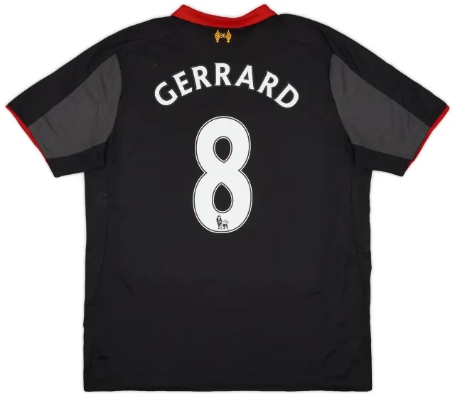 2014-15 Liverpool Third Shirt Gerrard #8 - 5/10 - (L)