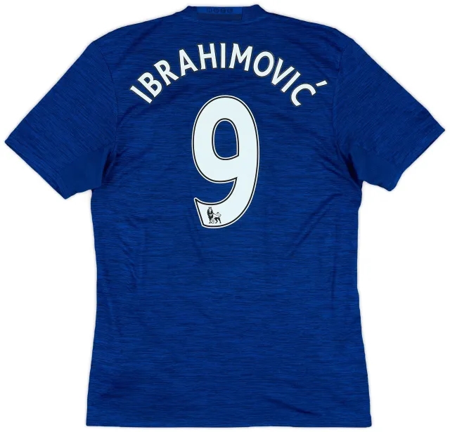 adidas 2016-17 Manchester United Away Shirt Ibrahimovic #9 - 4/10 - (S)