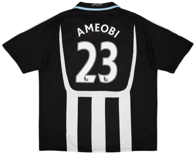adidas 2007-09 Newcastle Home Shirt Ameobi #23 - 5/10 - (XXL)
