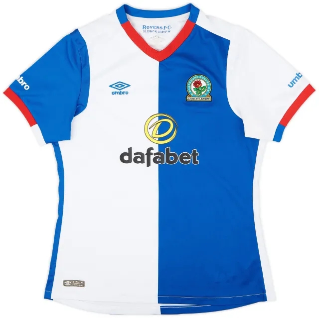 Umbro 2016-17 Blackburn Home Shirt - 8/10 - (Women's M)