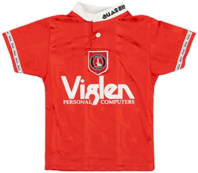 1996-98 Charlton Home Shirt - 8/10 - (S.Boys)