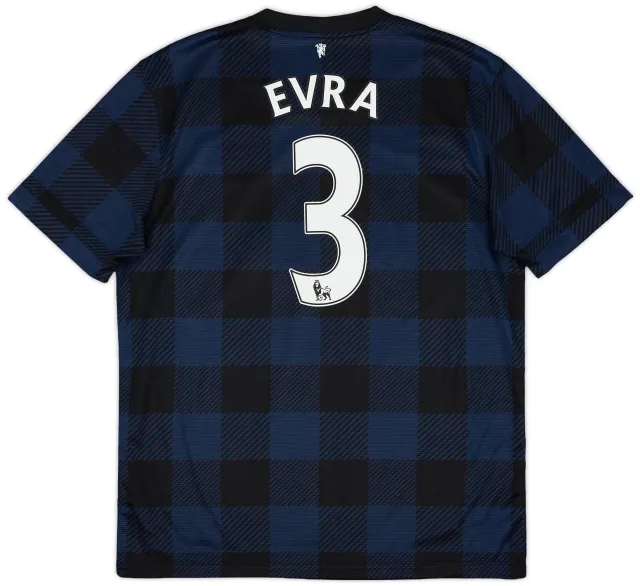 Nike 2013-14 Manchester United Away Shirt Evra #3 - 6/10 - (L)