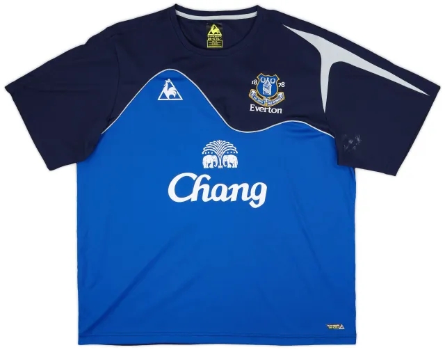 2009-10 Everton Le Coq Sportif Training Shirt - 6/10 - (XXL)