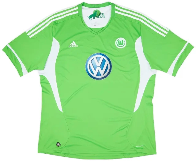 adidas 2011-12 Wolfsburg Home Shirt - 7/10 - (3XL)