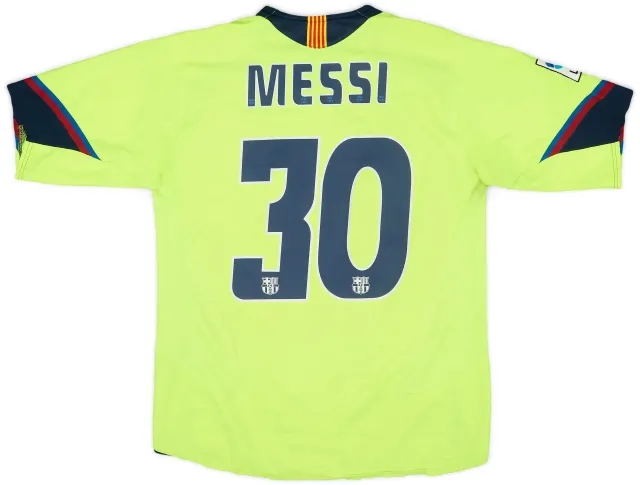 Nike 2005-06 Barcelona Away Shirt Messi #30 - 5/10 - (M)