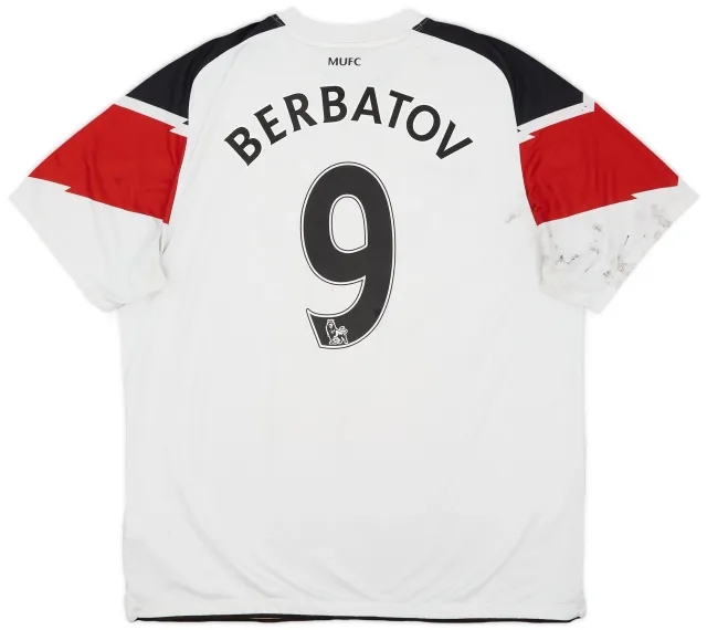 Nike 2010-12 Manchester United Away Shirt Berbatov #9 - 4/10 - (L)
