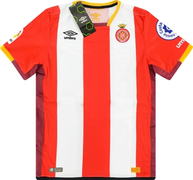 Umbro 2017-18 Girona Home Shirt (M.Kids)