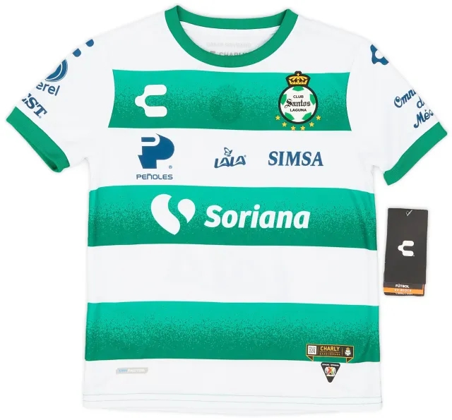 Charly 2021-22 Santos Laguna Home Shirt (S.Kids)