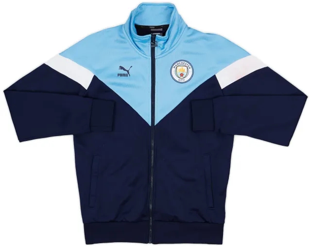 2019-20 Manchester City Puma Track Jacket - 5/10 - (S)