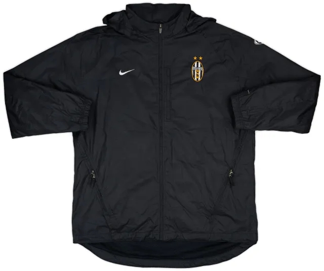 2003-04 Juventus Nike Hooded Rain Jacket - 9/10 - (XL)
