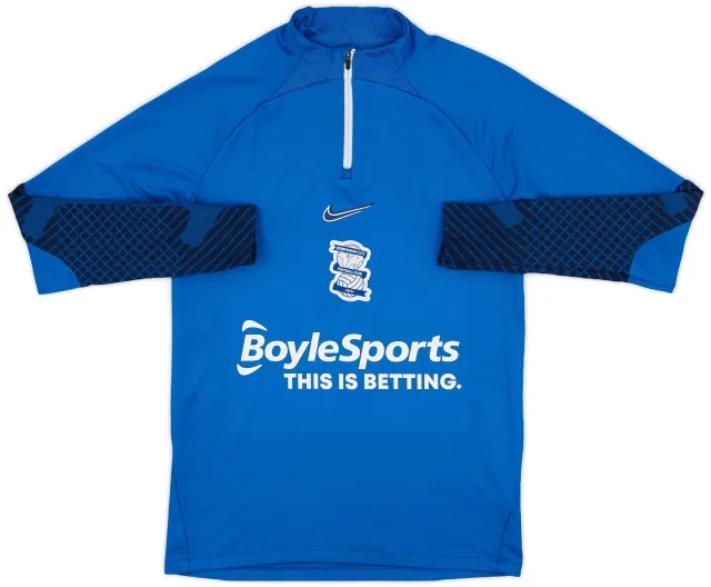 2020-21 Birmingham City Nike 1/4 Zip Training Top - 8/10 - (S)