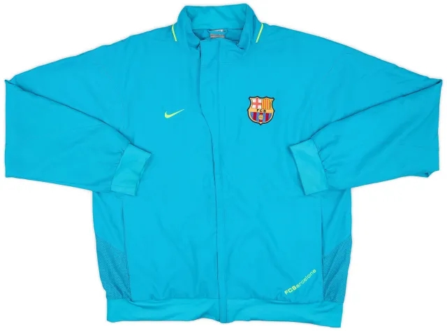 2007-08 Barcelona Nike Track Jacket - 9/10 - (XL)