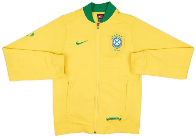 2006-08 Brazil Nike Track Jacket - 8/10 - (S)