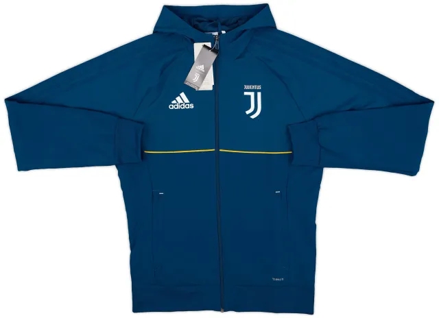 2017-18 Juventus adidas Hooded Track Jacket (S)