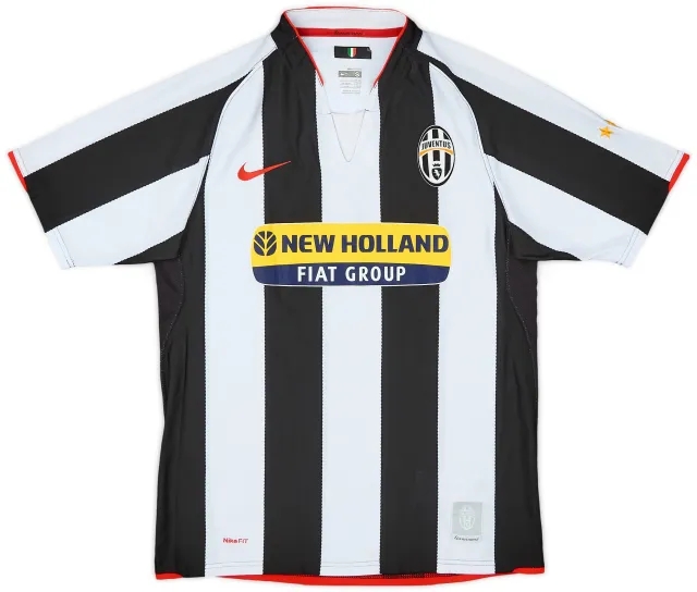 Nike 2007-08 Juventus Home Shirt - 9/10 - (S)