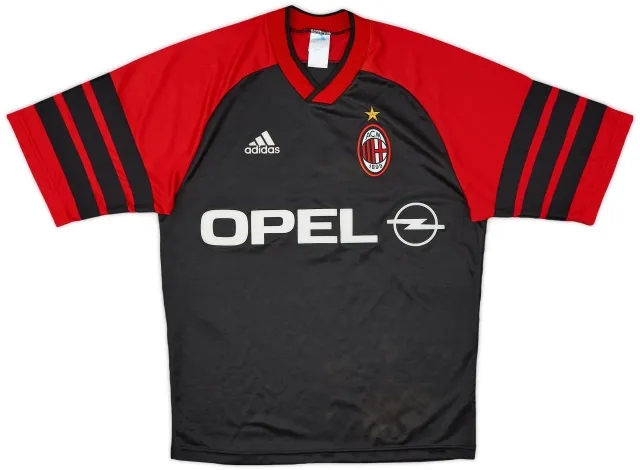 1998-99 AC Milan adidas Training Shirt - 8/10 - (S)