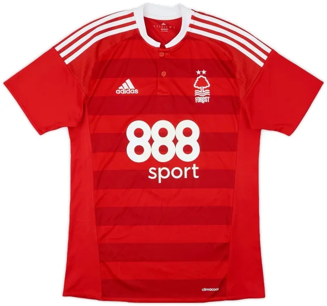 adidas 2016-17 Nottingham Forest Home Shirt - 5/10 - (S)