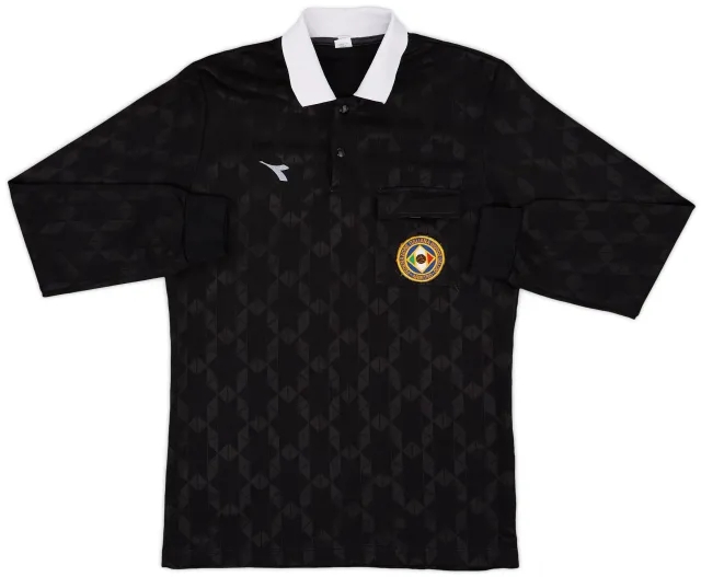 1990s Italy Diadora Referee L/S Shirt - 7/10 - (M)