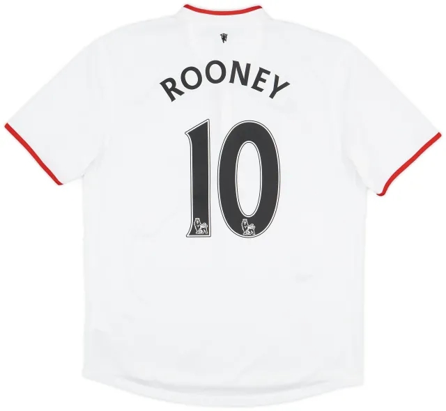 Nike 2012-14 Manchester United Away Shirt Rooney #10 - 7/10 - (L)