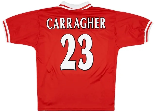 Reebok 1996-98 Liverpool Home Shirt Carragher #23 - 8/10 - (L)