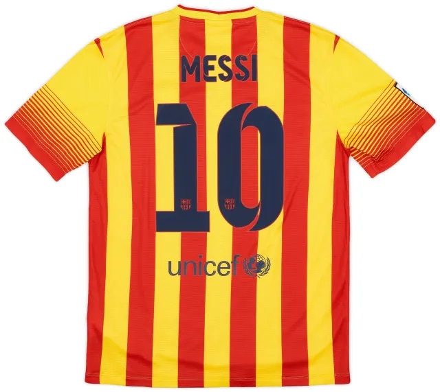 Nike 2013-15 Barcelona Away Shirt Messi #10 - 10/10 - (M)
