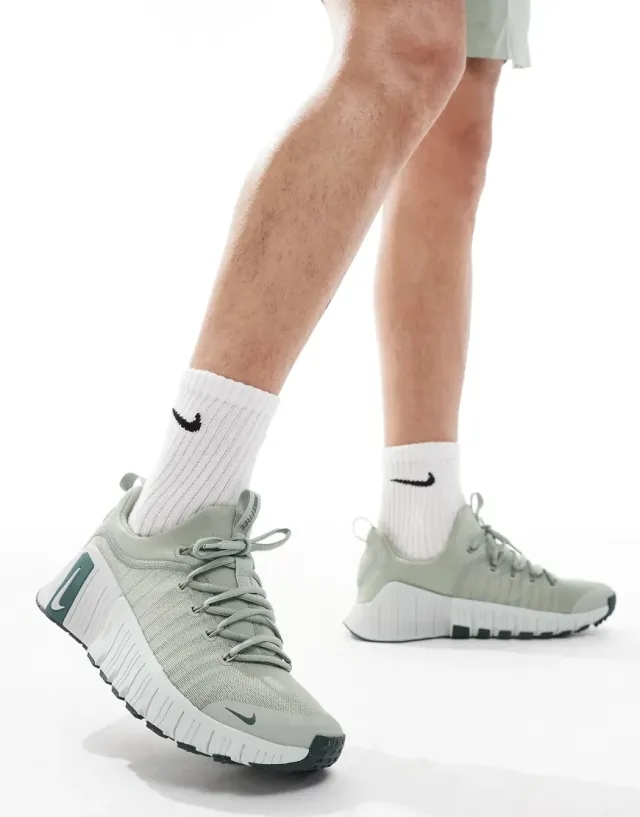 Nike Training Free Metcon 6 Trainers In Green-Neutral