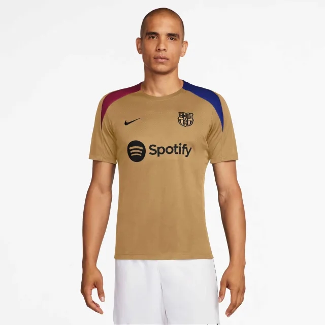 Barcelona Nike Strike Training Top - Gold