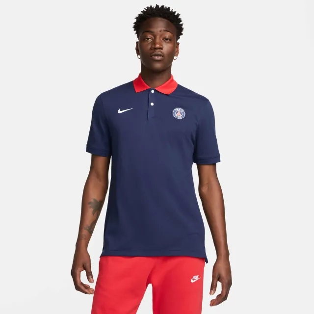 PSG Nike Dri-FIT Polo - Navy